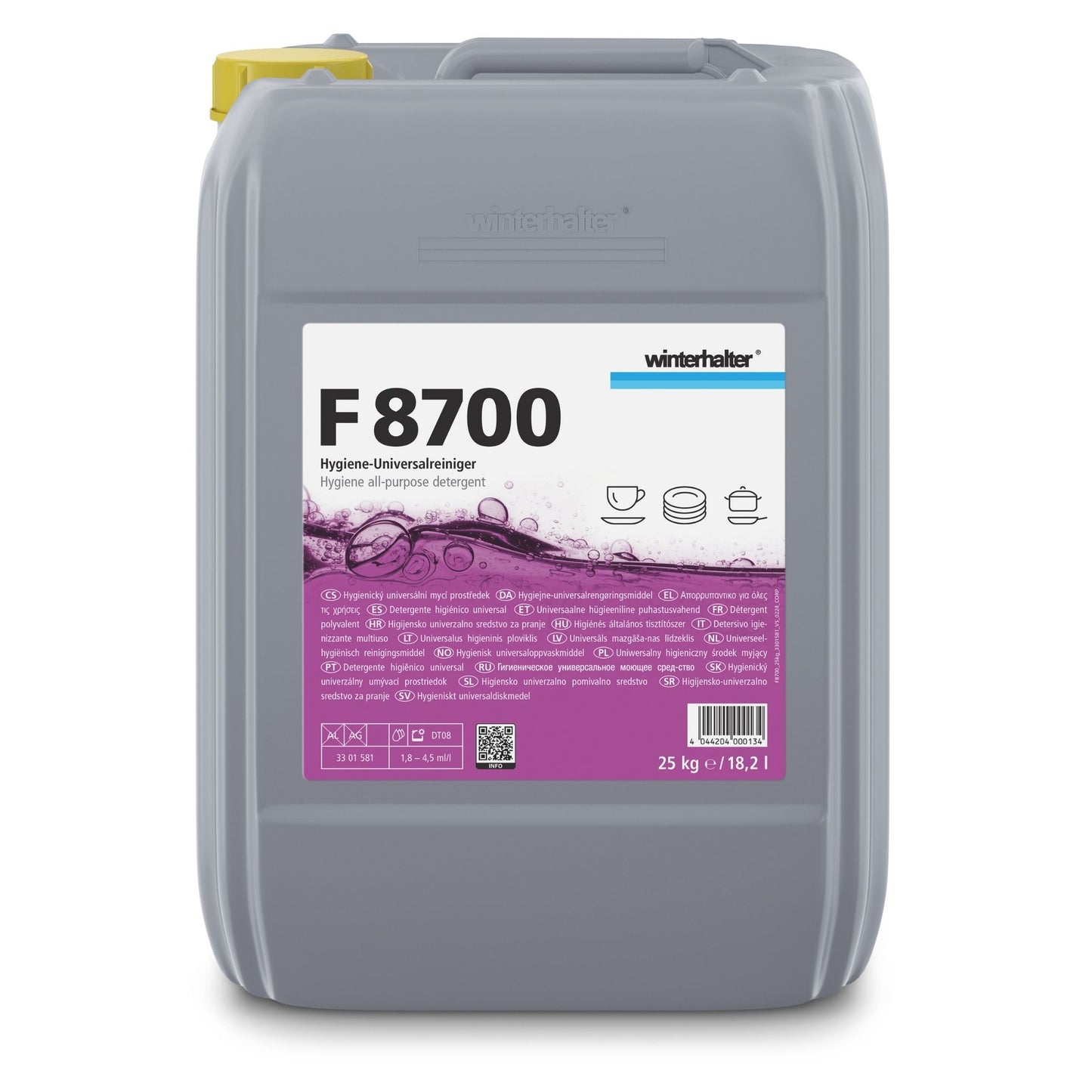 Detergente F 8700 Winterhalter