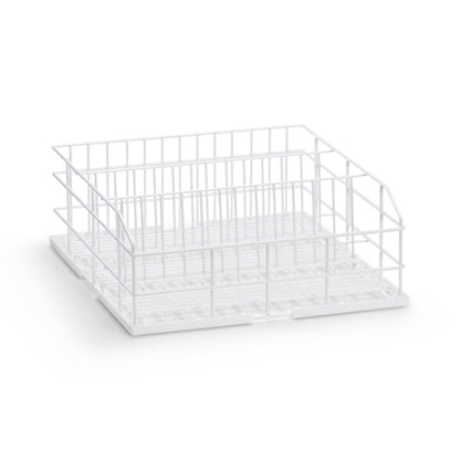 Cesta con filas para lavado de cristal Winterhalter 400x400 | 3 filas