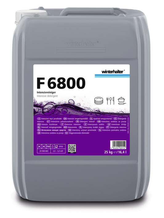 Detergente de alto rendimiento F 6800 Winterhalter